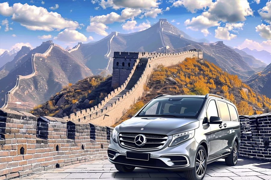 The Tour of Badaling Great Wall on the Route Once Traveled by Heads of State with Private Car Charter Service